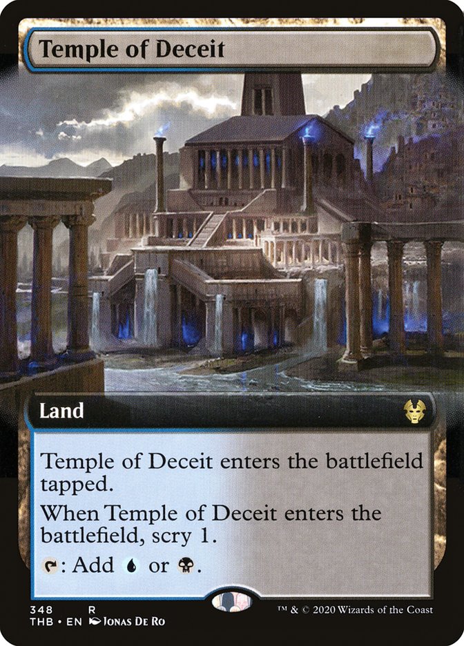 Temple of Deceit (Extended Art) [Theros Beyond Death] | Tables and Towers