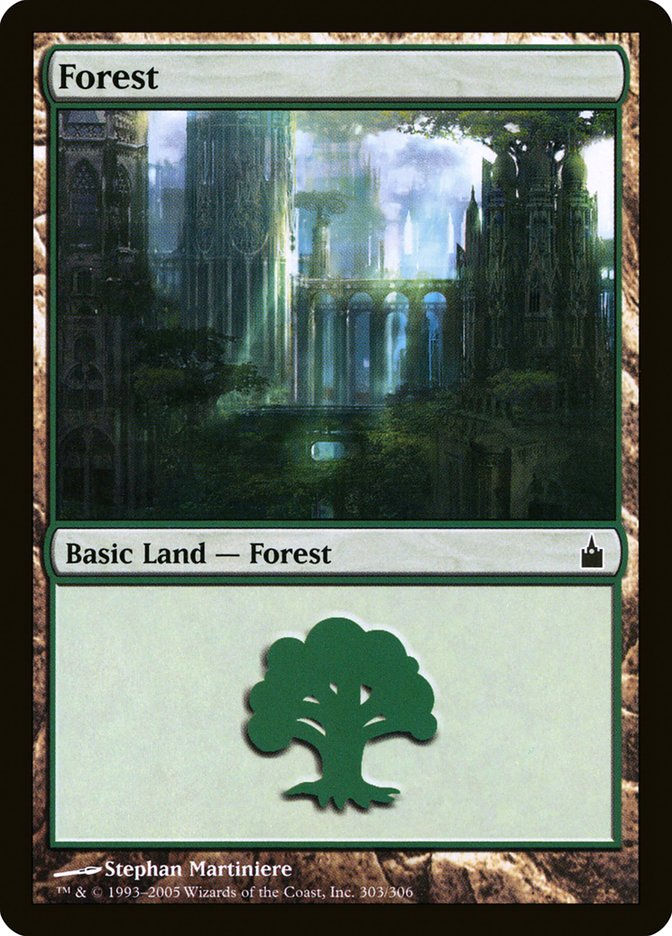 Forest (303) [Ravnica: City of Guilds] | Tables and Towers