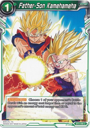 Father-Son Kamehameha (BT2-098) [Union Force] | Tables and Towers