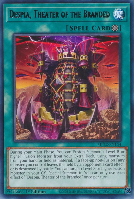Despia, Theater of the Branded [MP22-EN154] Rare | Tables and Towers