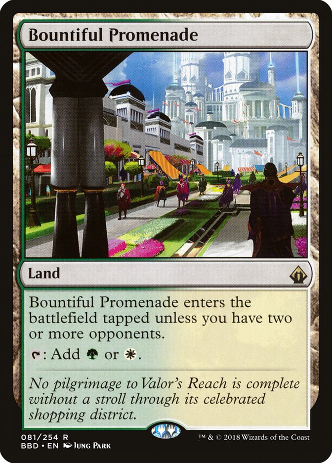 Bountiful Promenade [Battlebond] | Tables and Towers