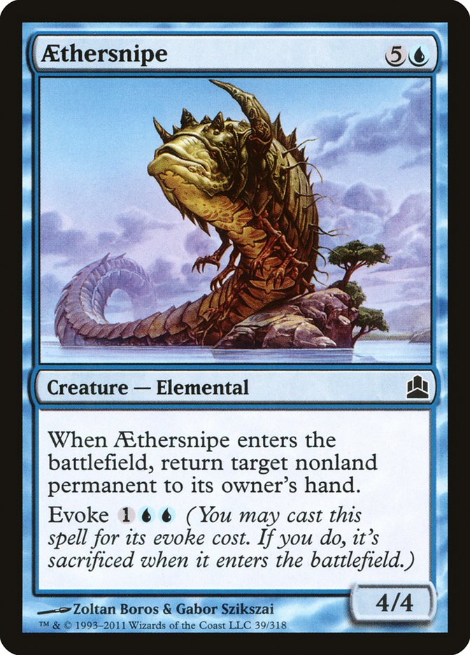 Aethersnipe [Commander 2011] | Tables and Towers