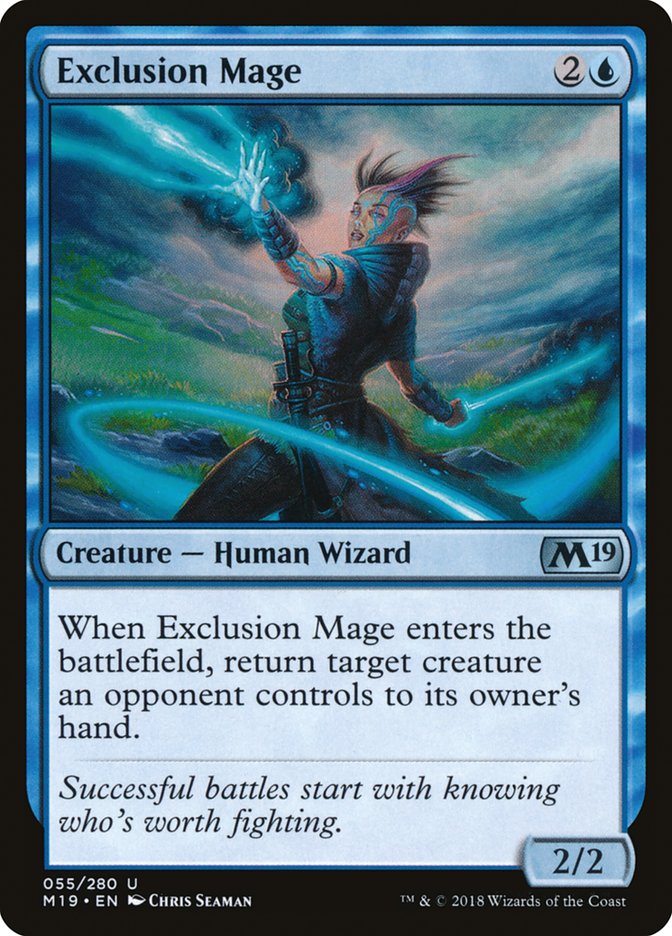 Exclusion Mage [Core Set 2019] | Tables and Towers