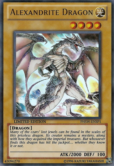 Alexandrite Dragon [PHSW-ENSP1] Ultra Rare | Tables and Towers