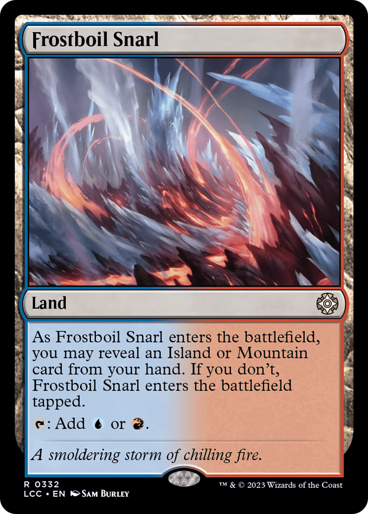 Frostboil Snarl [The Lost Caverns of Ixalan Commander] | Tables and Towers