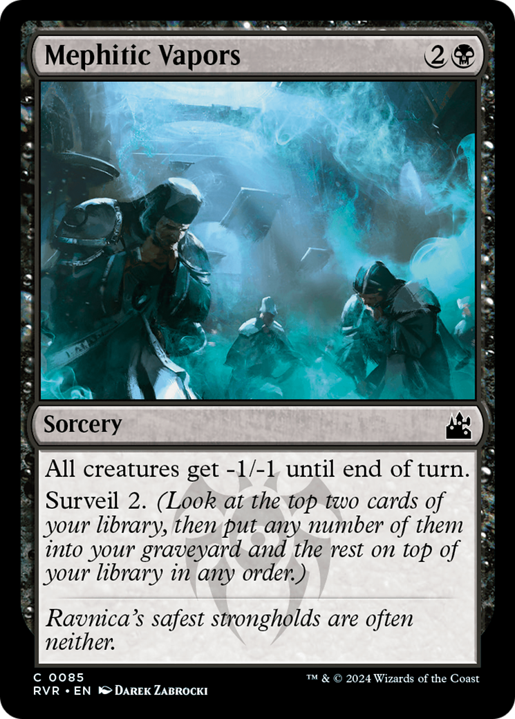 Mephitic Vapors [Ravnica Remastered] | Tables and Towers