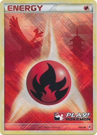 Fire Energy (89/95) (Play Pokemon Promo) [HeartGold & SoulSilver: Call of Legends] | Tables and Towers