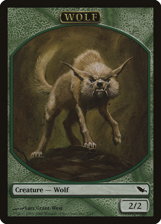 Wolf Token [Shadowmoor Tokens] | Tables and Towers