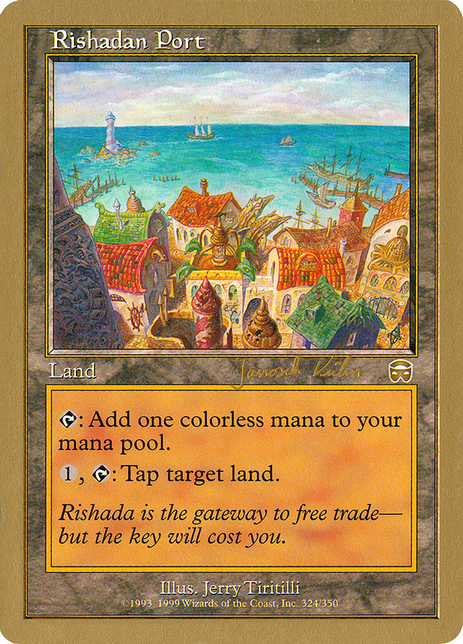 Rishadan Port (Janosch Kuhn) [World Championship Decks 2000] | Tables and Towers