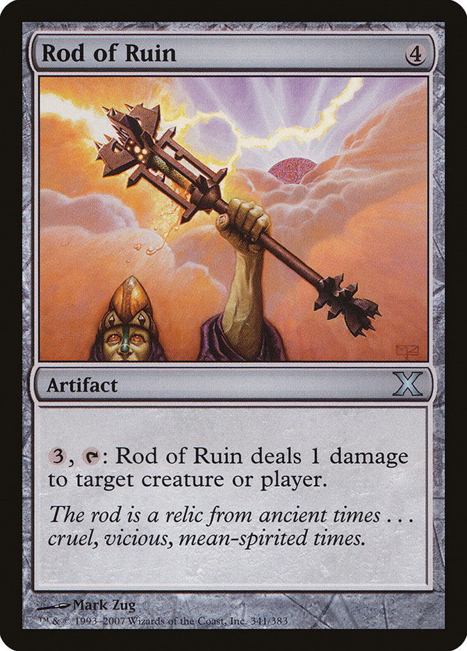 Rod of Ruin [Tenth Edition] | Tables and Towers