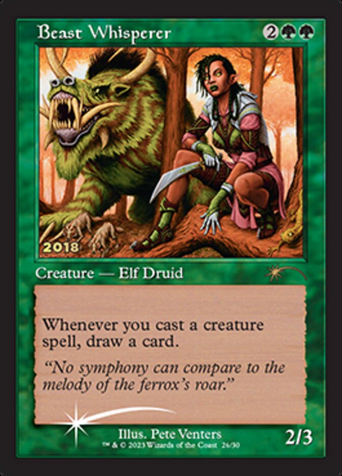 Beast Whisperer [30th Anniversary Promos] | Tables and Towers