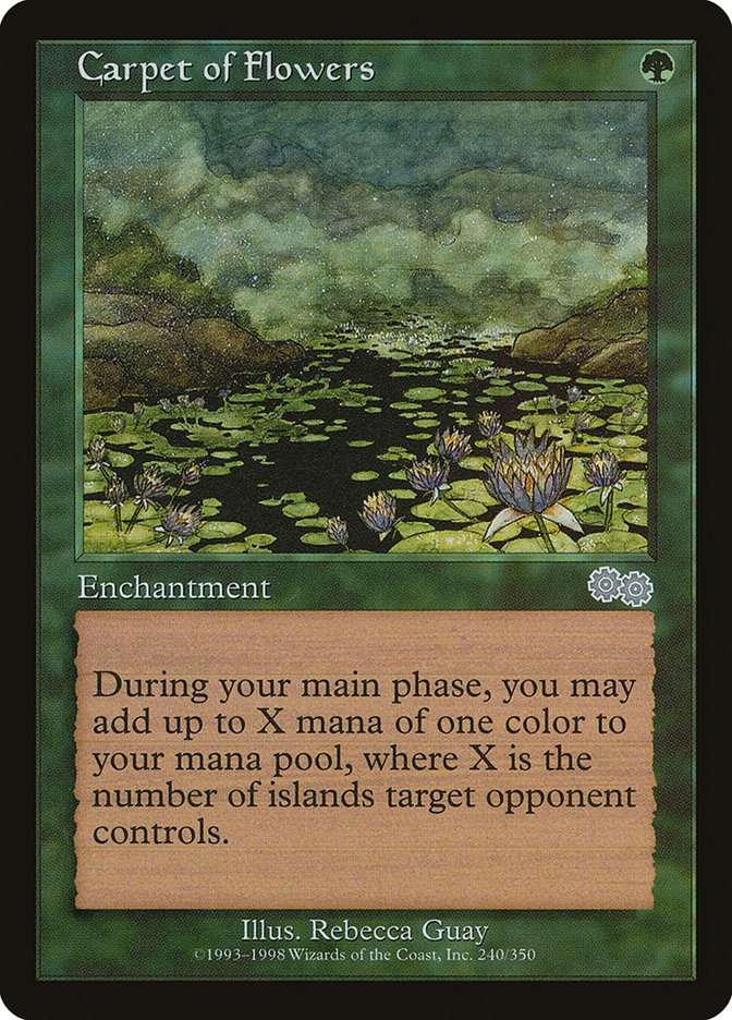 Carpet of Flowers [Urza's Saga] | Tables and Towers