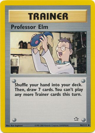 Professor Elm (96/111) [Neo Genesis Unlimited] | Tables and Towers