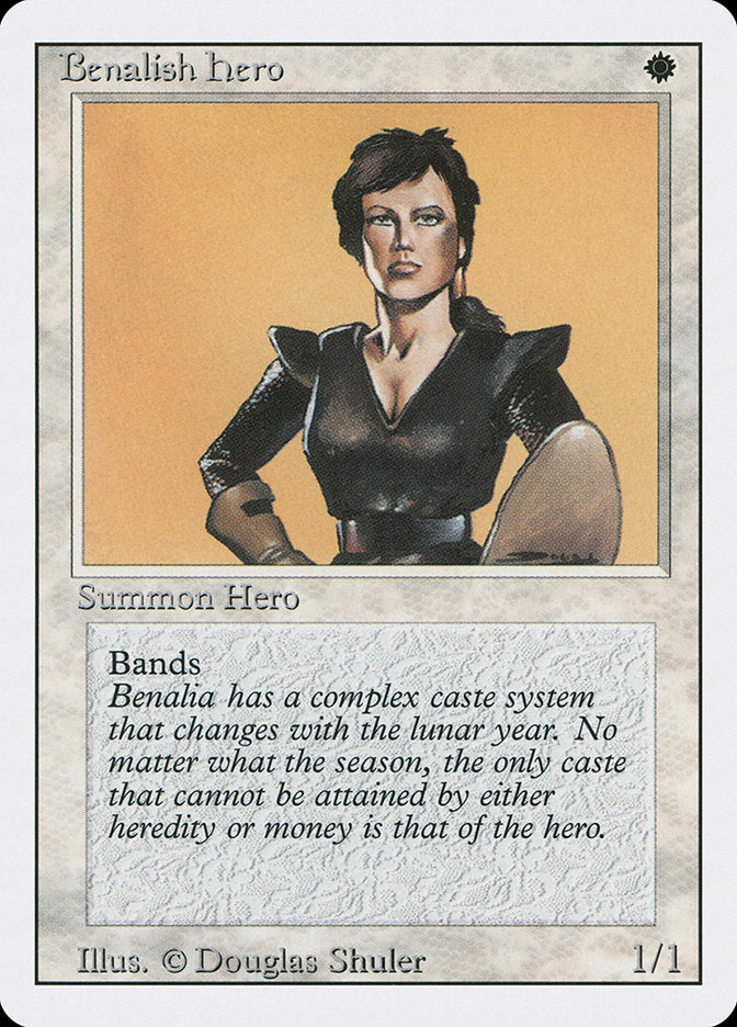 Benalish Hero [Revised Edition] | Tables and Towers