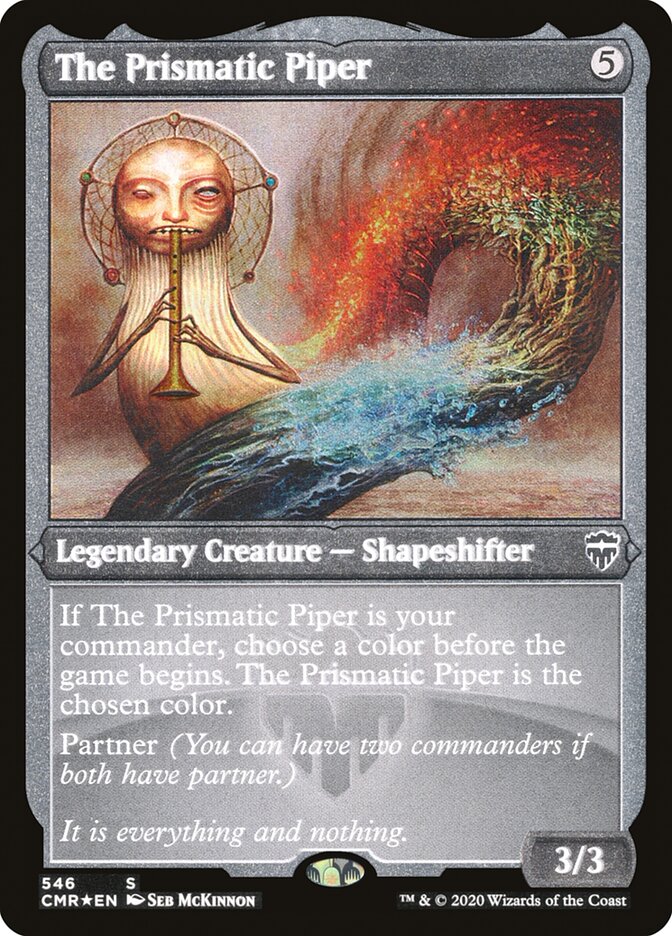 The Prismatic Piper (Etched) [Commander Legends] | Tables and Towers