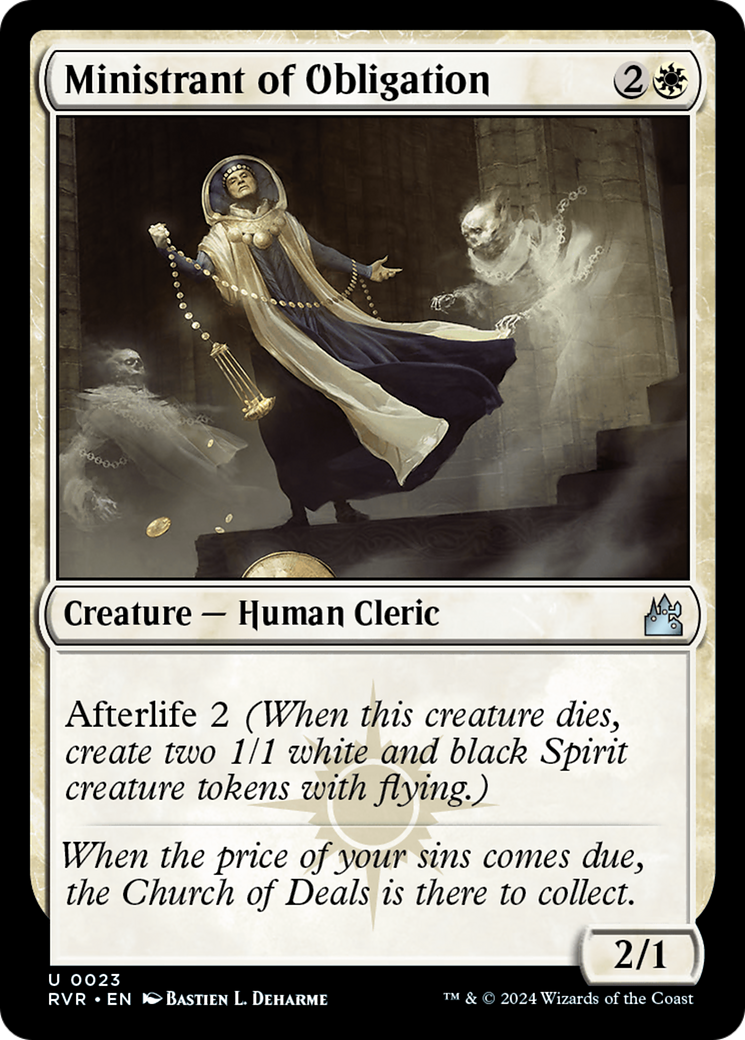Ministrant of Obligation [Ravnica Remastered] | Tables and Towers