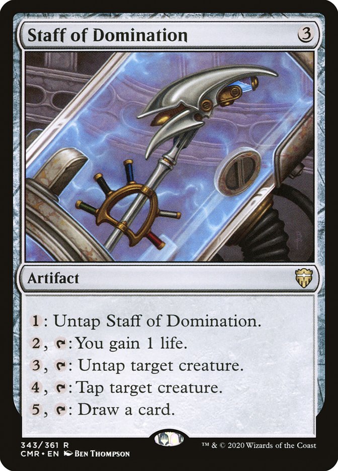 Staff of Domination [Commander Legends] | Tables and Towers