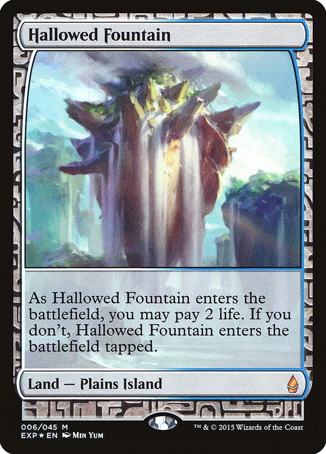 Hallowed Fountain [Zendikar Expeditions] | Tables and Towers