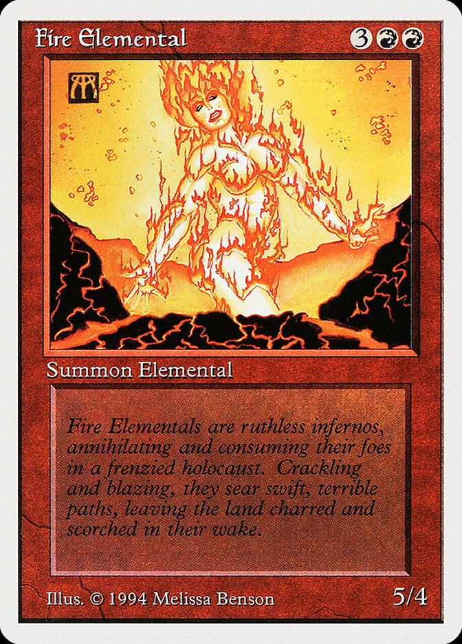 Fire Elemental [Summer Magic / Edgar] | Tables and Towers