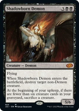 Shadowborn Demon [Jumpstart 2022] | Tables and Towers