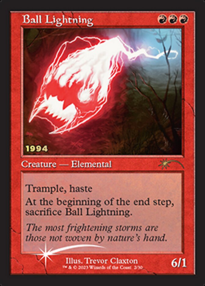 Ball Lightning [30th Anniversary Promos] | Tables and Towers