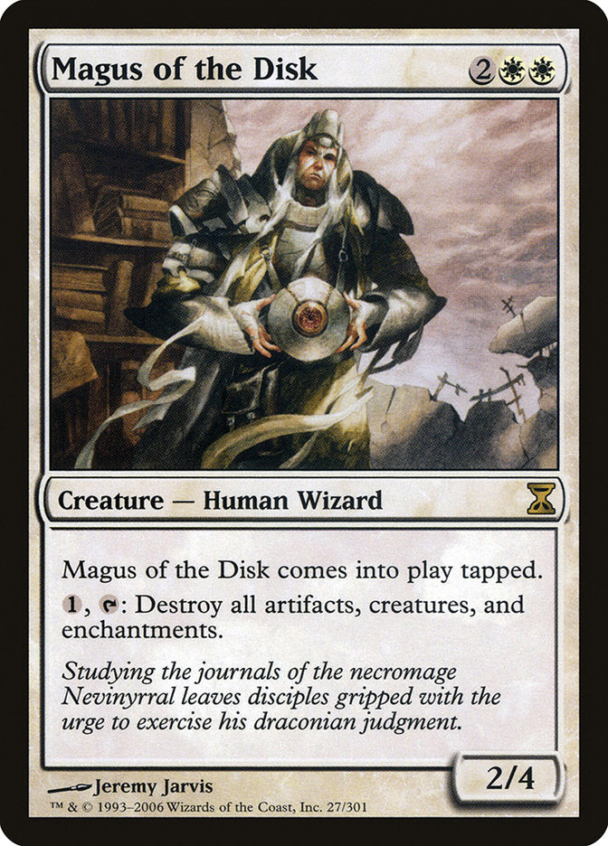 Magus of the Disk [Time Spiral] | Tables and Towers