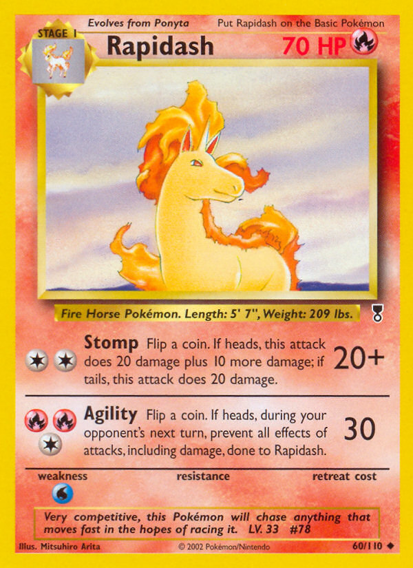 Rapidash (60/110) [Legendary Collection] | Tables and Towers