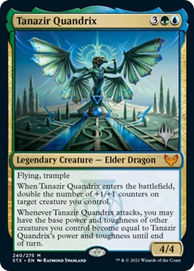 Tanazir Quandrix (Promo Pack) [Strixhaven: School of Mages Promos] | Tables and Towers