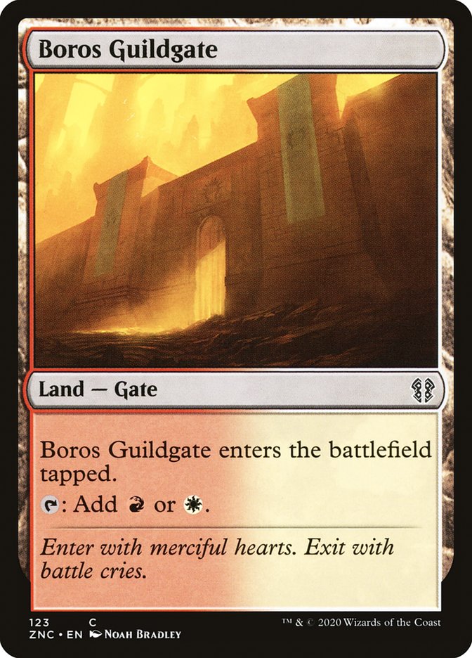 Boros Guildgate [Zendikar Rising Commander] | Tables and Towers