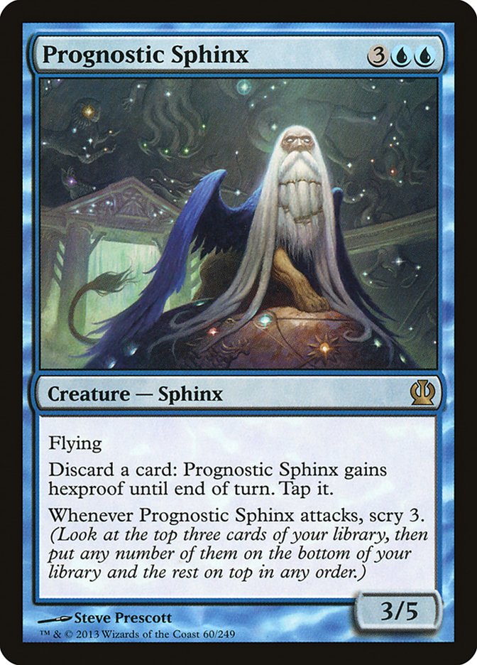 Prognostic Sphinx [Theros] | Tables and Towers