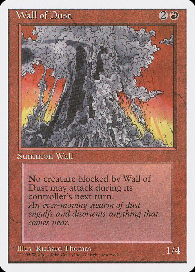 Wall of Dust [Fourth Edition] | Tables and Towers