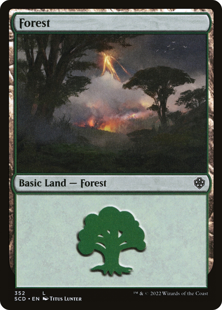 Forest (352) [Starter Commander Decks] | Tables and Towers