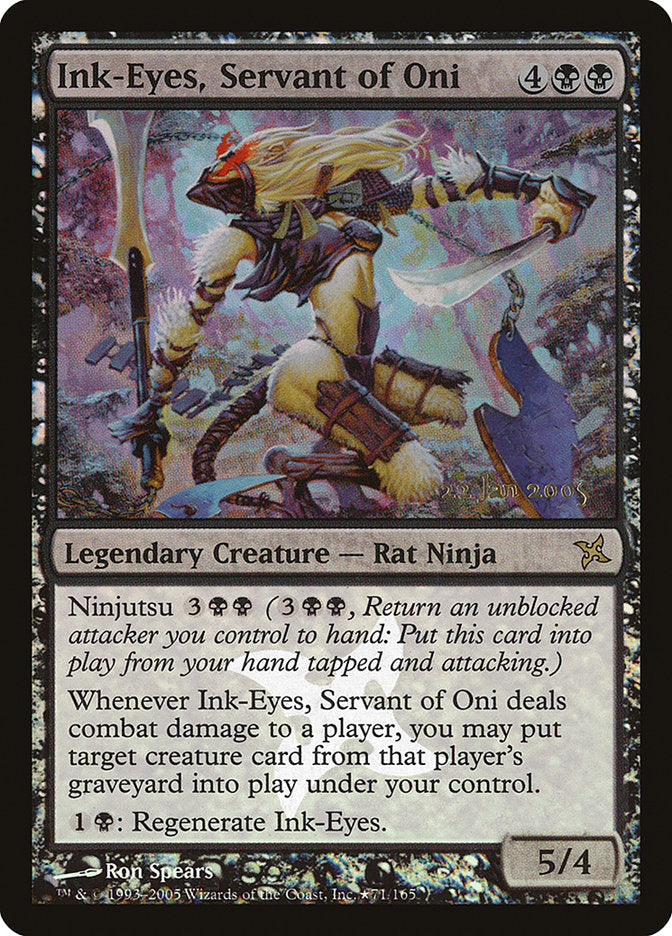 Ink-Eyes, Servant of Oni [Betrayers of Kamigawa Promos] | Tables and Towers