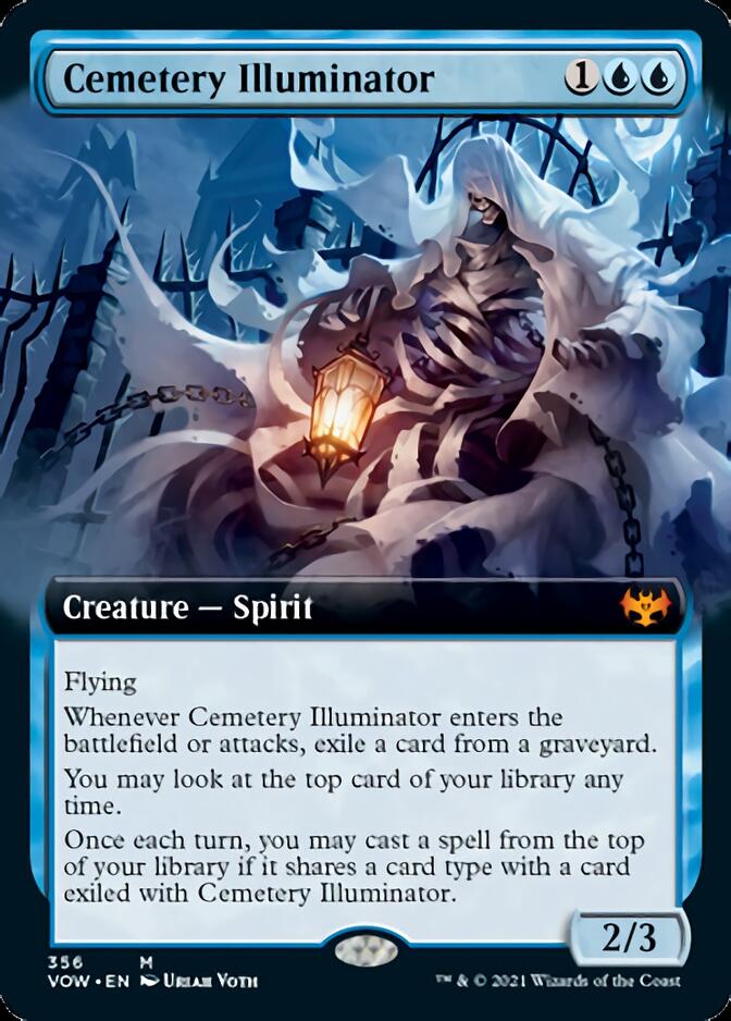 Cemetery Illuminator (Extended Art) [Innistrad: Crimson Vow] | Tables and Towers