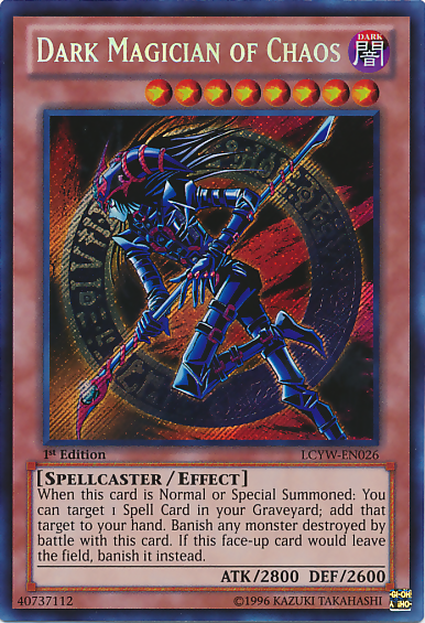 Dark Magician of Chaos [LCYW-EN026] Secret Rare | Tables and Towers