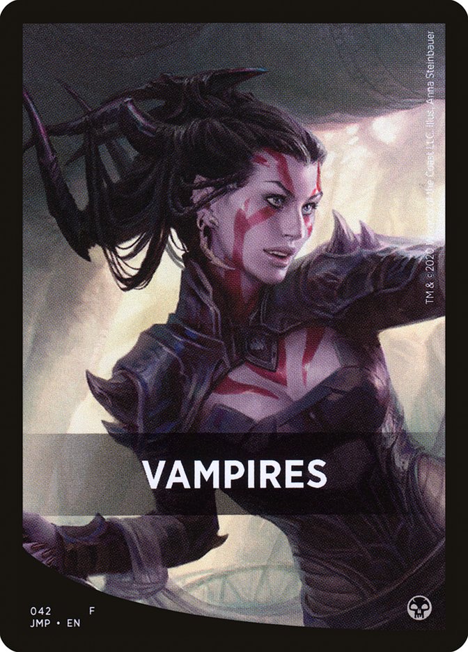 Vampires Theme Card [Jumpstart Front Cards] | Tables and Towers