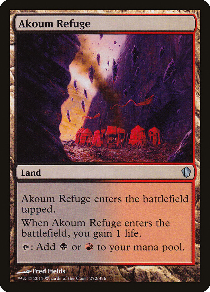 Akoum Refuge [Commander 2013] | Tables and Towers