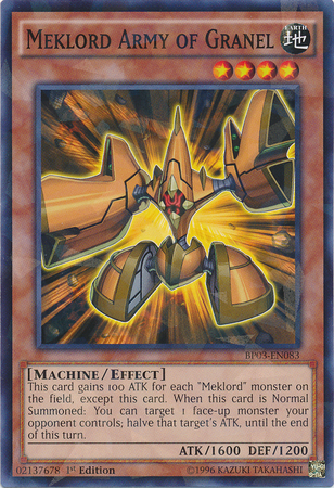 Meklord Army of Granel [BP03-EN083] Shatterfoil Rare | Tables and Towers