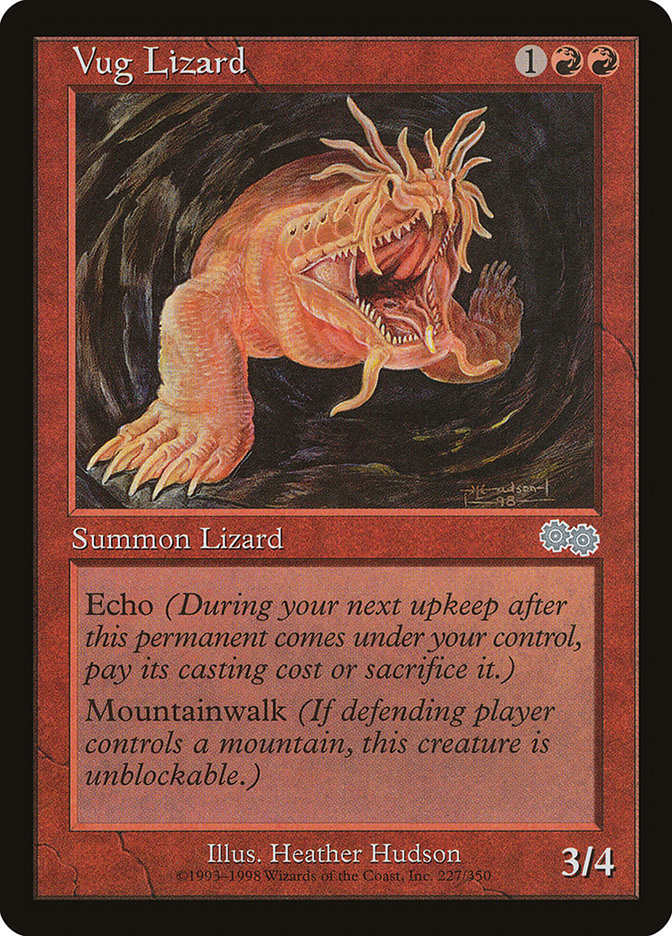 Vug Lizard [Urza's Saga] | Tables and Towers