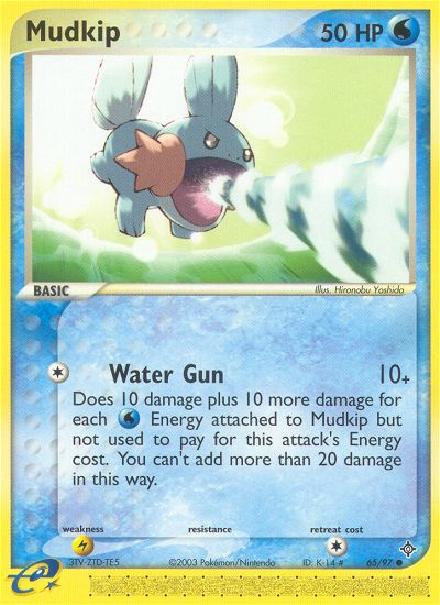 Mudkip (65/97) [EX: Dragon] | Tables and Towers