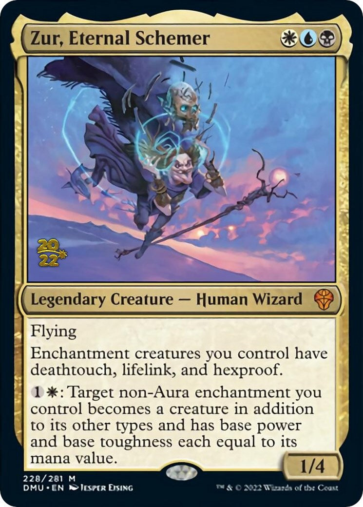 Zur, Eternal Schemer [Dominaria United Prerelease Promos] | Tables and Towers