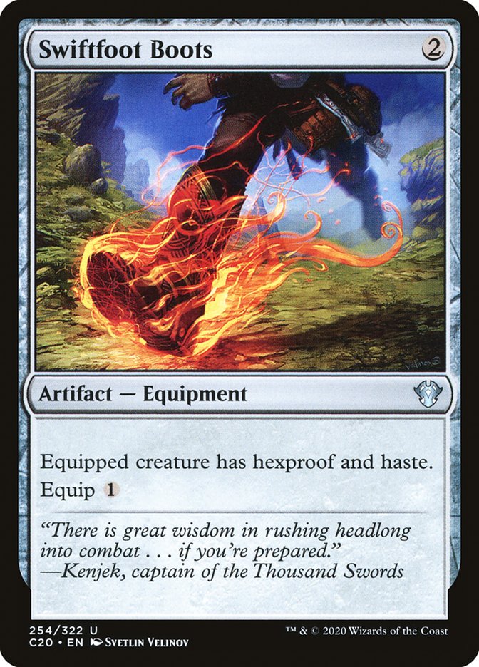 Swiftfoot Boots [Commander 2020] | Tables and Towers
