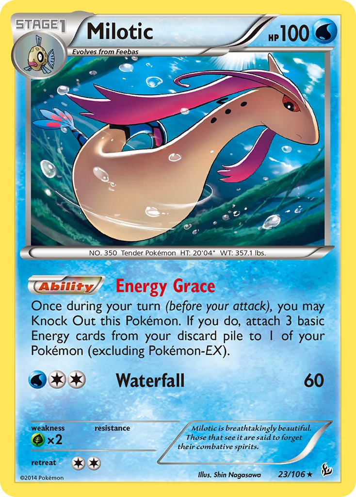 Milotic (23/106) (Theme Deck Exclusive) [XY: Flashfire] | Tables and Towers