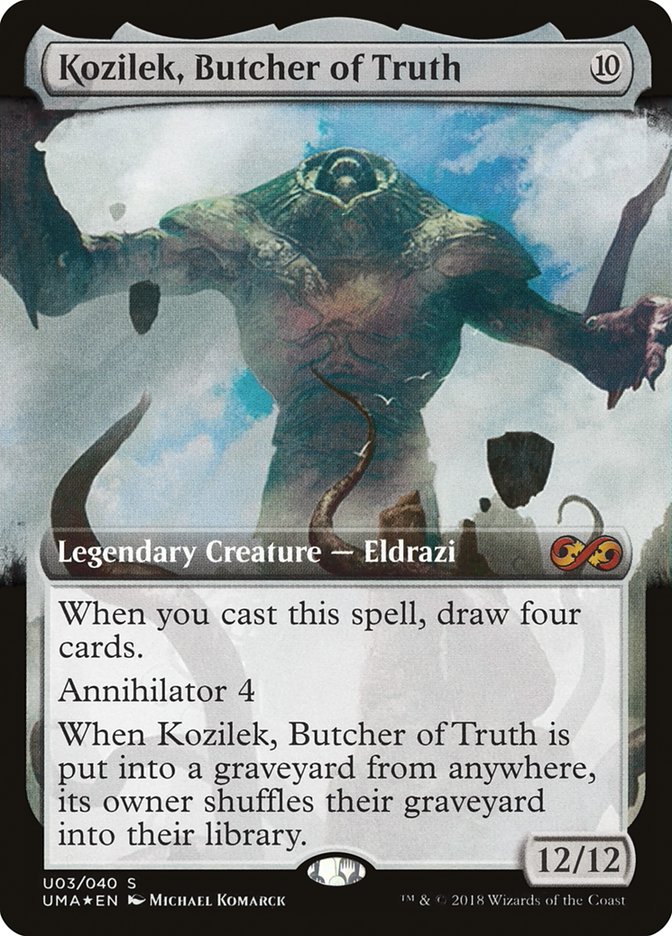 Kozilek, Butcher of Truth (Topper) [Ultimate Masters Box Topper] | Tables and Towers