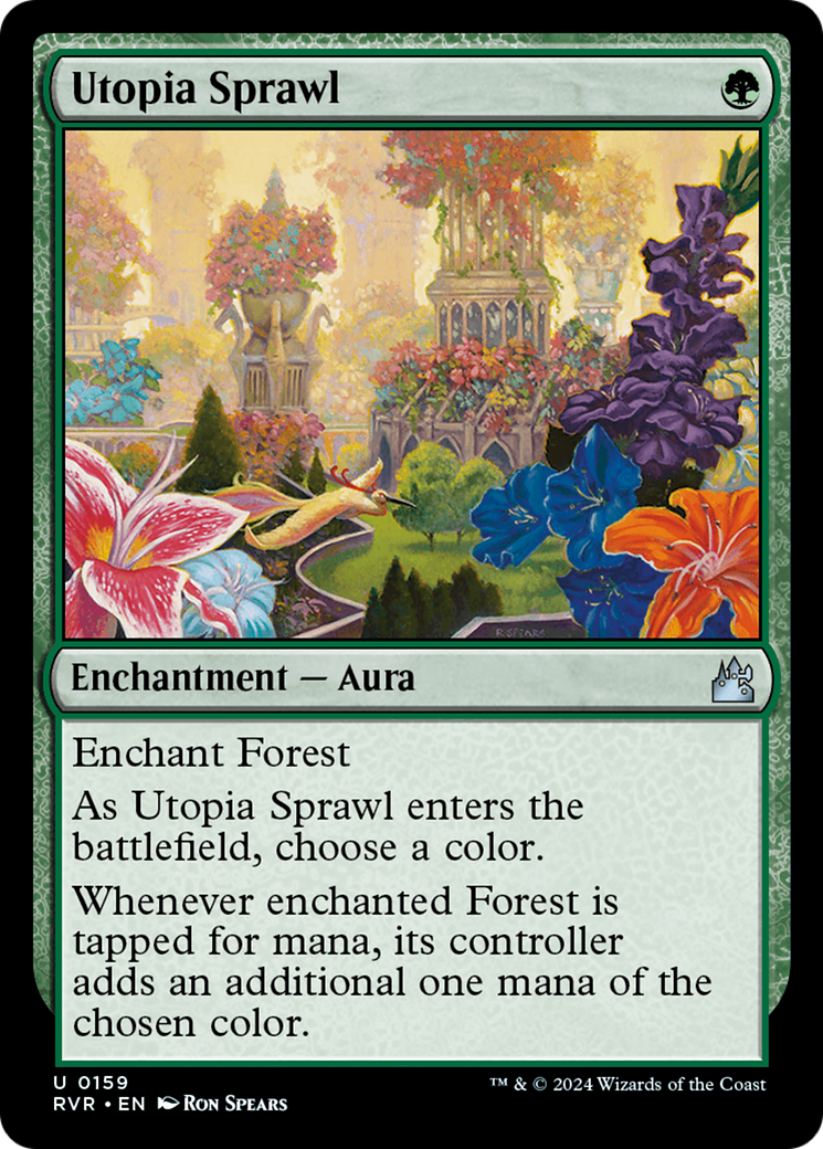 Utopia Sprawl [Ravnica Remastered] | Tables and Towers