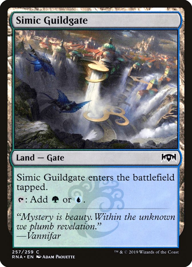 Simic Guildgate (257/259) [Ravnica Allegiance] | Tables and Towers