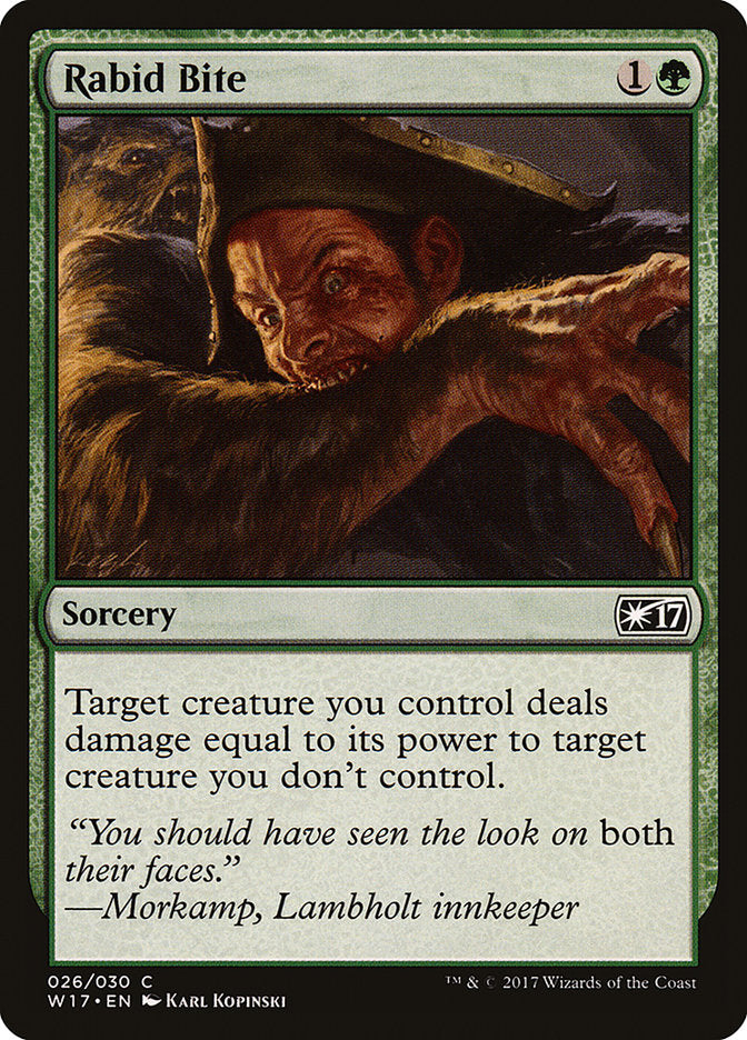 Rabid Bite [Welcome Deck 2017] | Tables and Towers