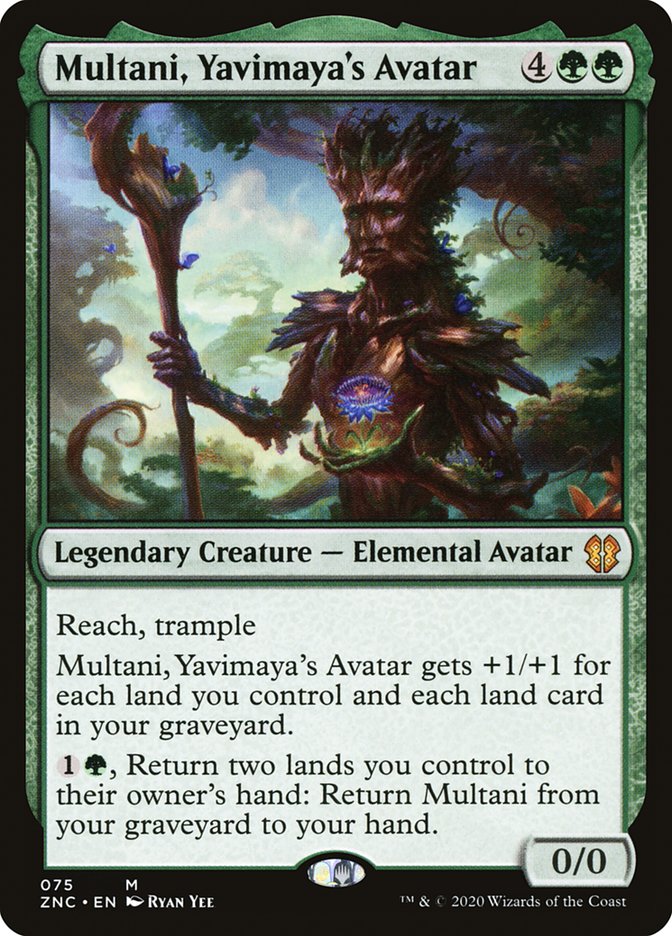 Multani, Yavimaya's Avatar [Zendikar Rising Commander] | Tables and Towers