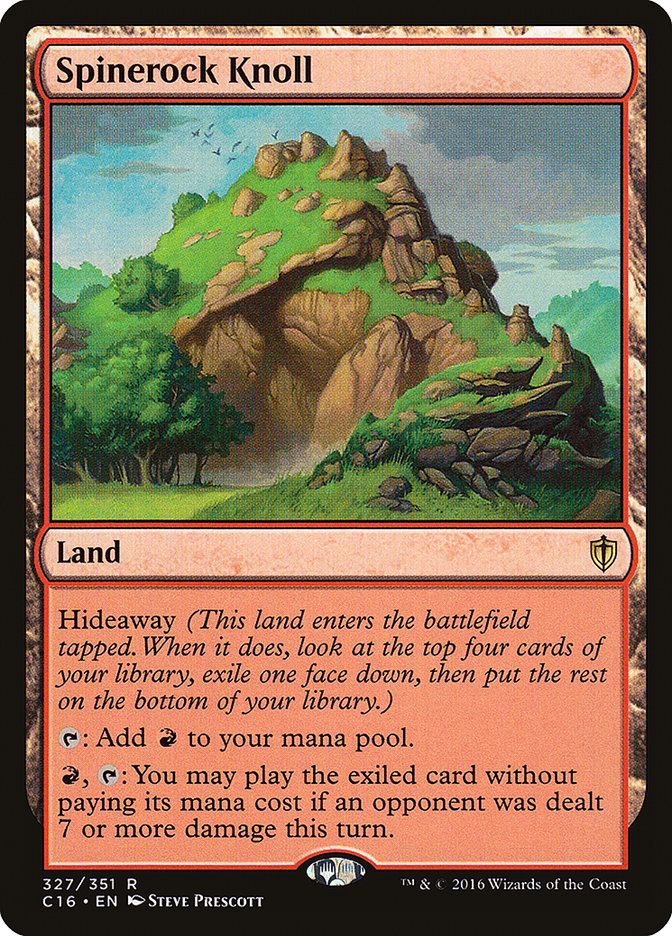 Spinerock Knoll [Commander 2016] | Tables and Towers