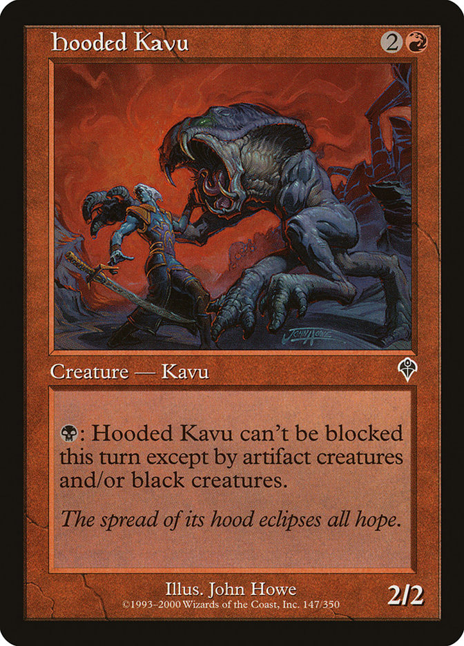 Hooded Kavu [Invasion] | Tables and Towers